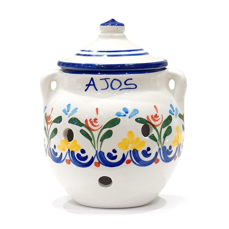 スペイン陶器　SP-102A　ガーリックポット