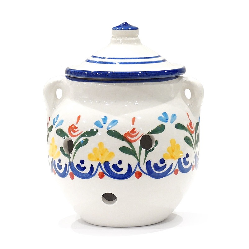 スペイン陶器　SP-102A　ガーリックポット