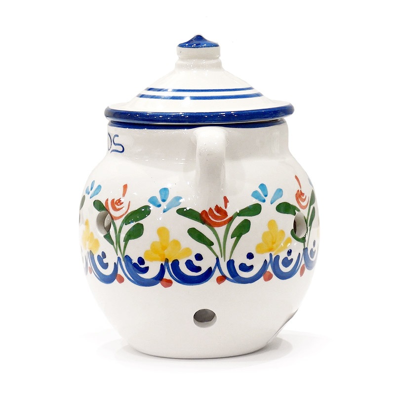 スペイン陶器　SP-102A　ガーリックポット