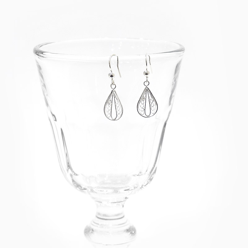 トルコ伝統の銀線細工 テルキャーリ ピアス SV-E-TK002 | アクセサリー