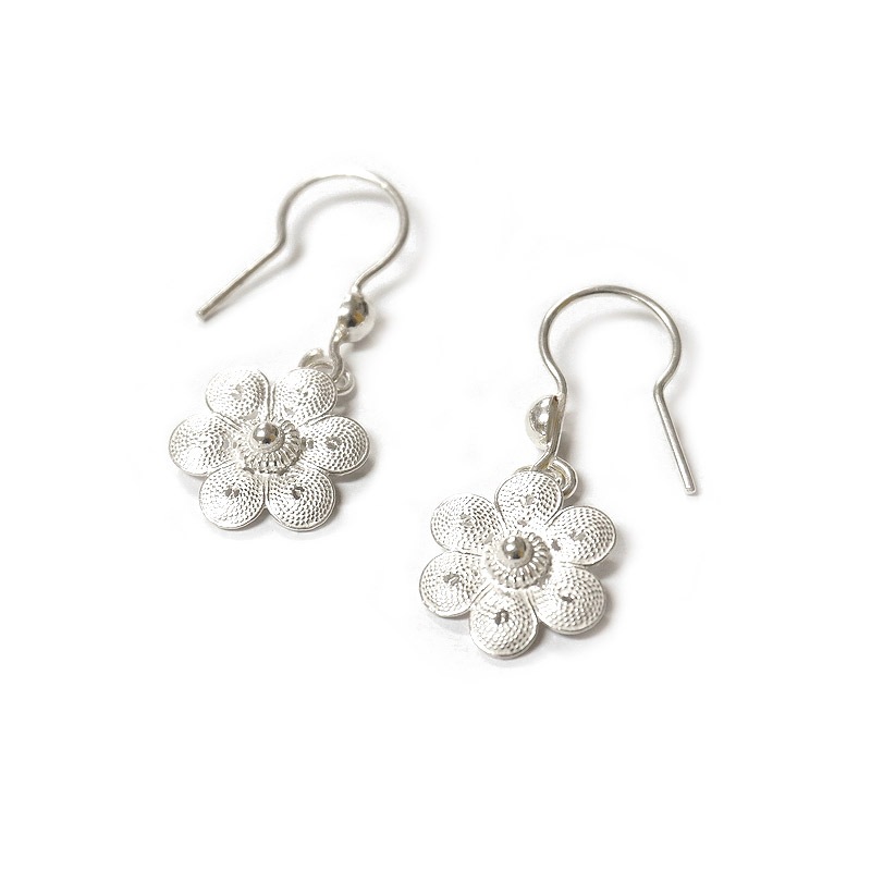 トルコ伝統の銀線細工 テルキャーリ ピアス SV-E-TK007 | アクセサリー