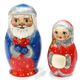 ロシア　キーロフ サンタ マトリョーシカ（5P） MAT-174