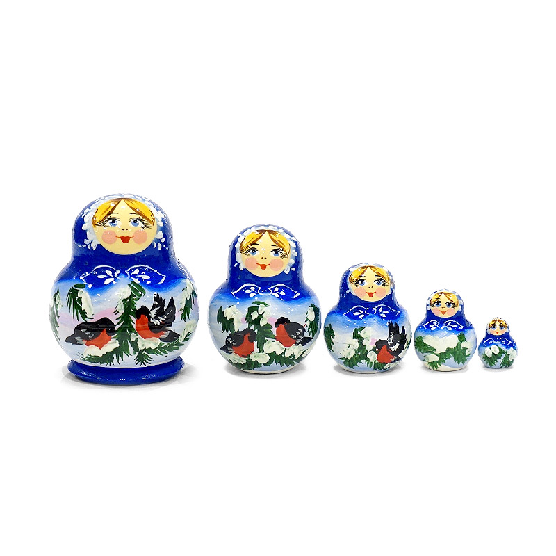 新品 ロシア ガリーナ・チェーホワ マトリョーシカ 5体セット 【公式通販】