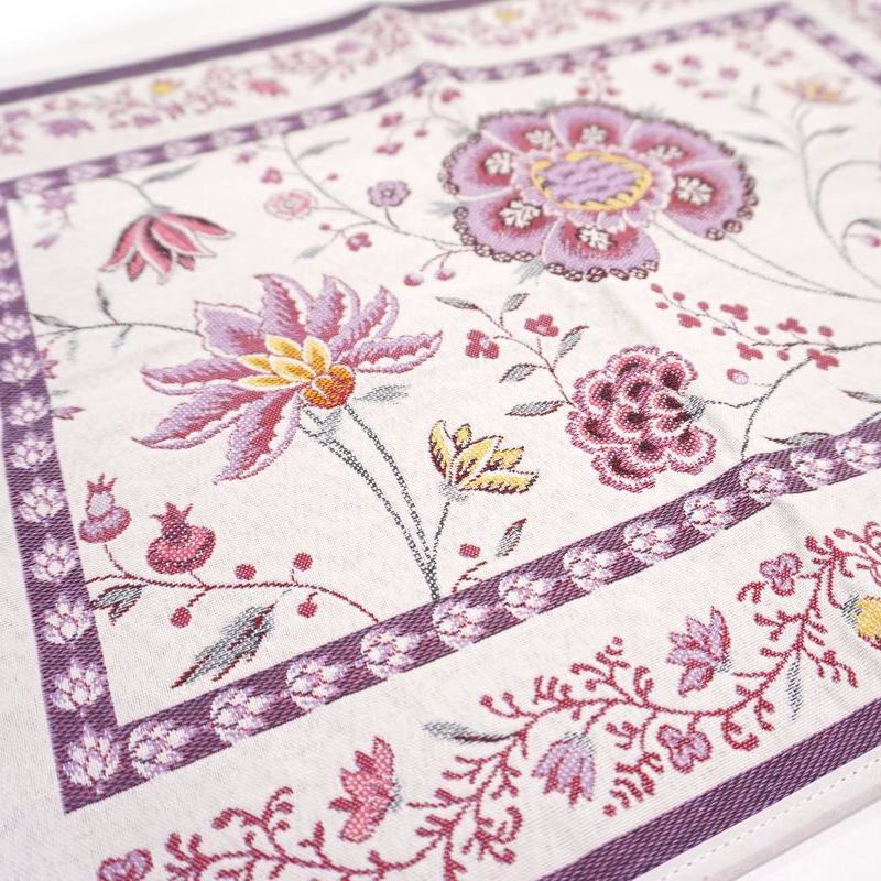 フランス製ジャカード織プレースマット◆FLM-MNT-BL モンテスパン/パープル