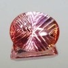 ある意味超レアです。パパラチャカラー&コンケープカットの大粒。ブラジル産オレンジピンクトルマリン13.73ct