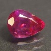 久しぶりの入荷。この地では珍しい「赤」です。カシミール・ルビー1.06ct