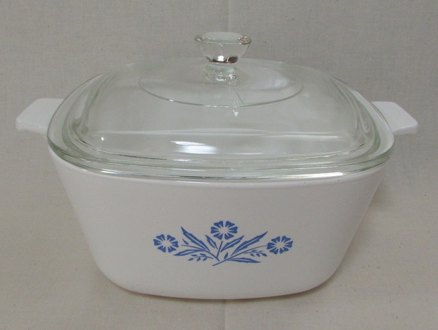 CORNING WARE コーニングウェア ソースパン 両手鍋 ブルーコーン