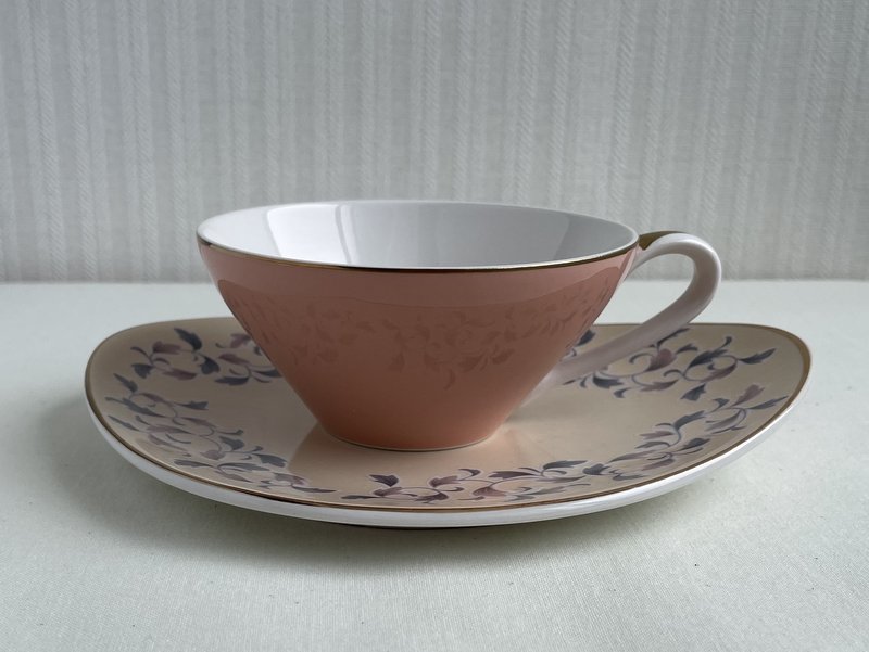東洋陶器 カップ&ソーサー 淡いピンク 2 | 和食器,洋食器,ノリタケ