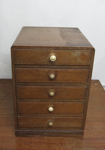 FS003 古い小引き出し 5段 | 中古家具,古家具,レトロ家具,収納