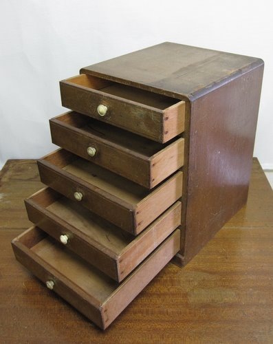 FS003 古い小引き出し 5段 | 中古家具,古家具,レトロ家具,収納
