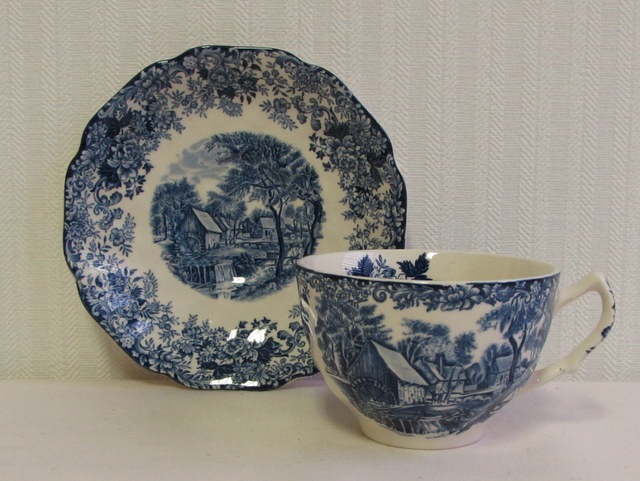 Johnson Brothers ����󥽥�֥饶���������åס�����������Millstream Blue