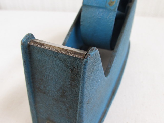 古いテープカッター レトロな鋳物 青 | 昭和レトロ,昭和レトロ生活