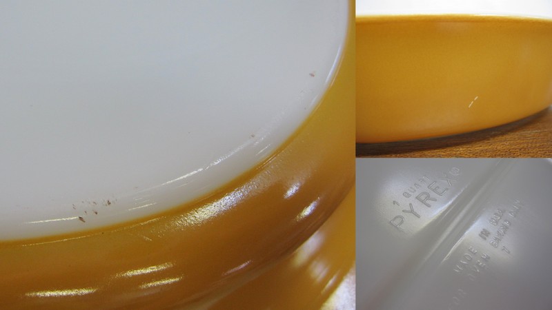 OLD PYREX ������ɥѥ���å������ǥ��Х��ǥåɥǥ��å��塡�Х��ե饤�������