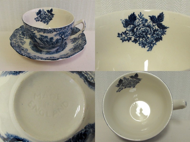 Johnson Brothers ����󥽥�֥饶���������åס�����������Millstream Blue