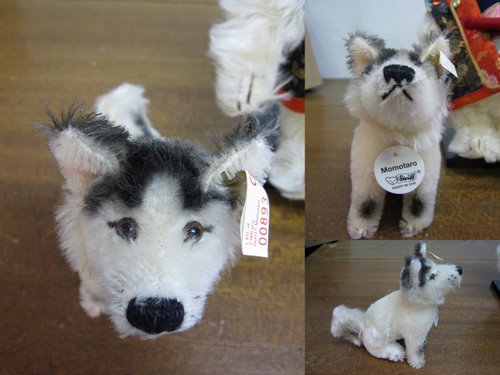 Steiff 奿աmomotaro Bear and Dog Set   Ϻ٥å  1999ǯ ܸ
