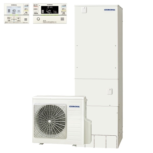 【CHP-ES46AZ1K】＜寒冷地仕様＞コロナ エコキュート460L フルオート ＜高圧力パワフル給湯・省スペースタイプ＞ 全国取り付け工事もＯＫ