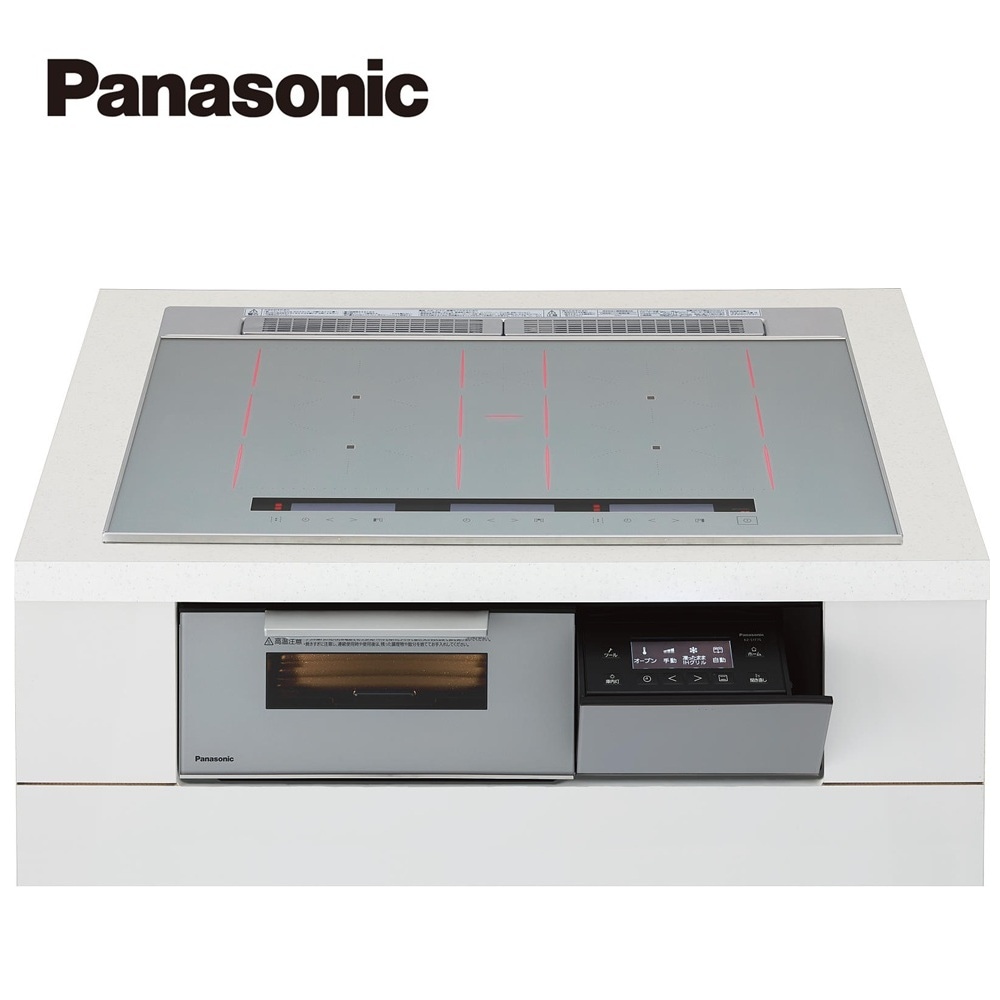 【KZ-S1F6S】パナソニック IHクッキングヒーター ＜Sシリーズ＞ ビルトイン型 3口IH 匠加熱IH ダブルオールメタル対応 幅60cm（色：シルバー） 