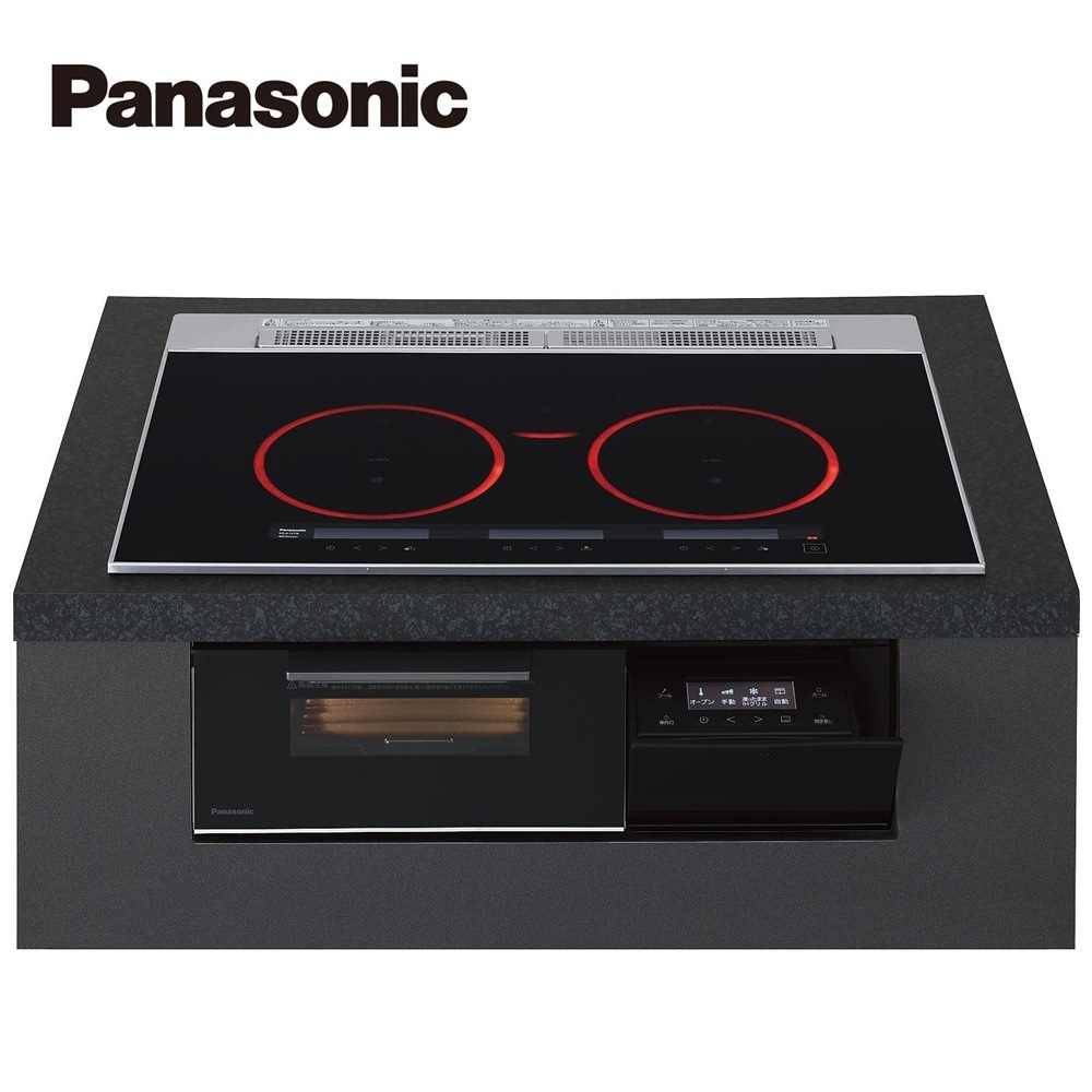 【KZ-A1V6K】パナソニック IHクッキングヒーター ＜Aシリーズ＞ ビルトイン型 3口IH ダブルオールメタル対応 幅60cm（色：ジェットブラック） 