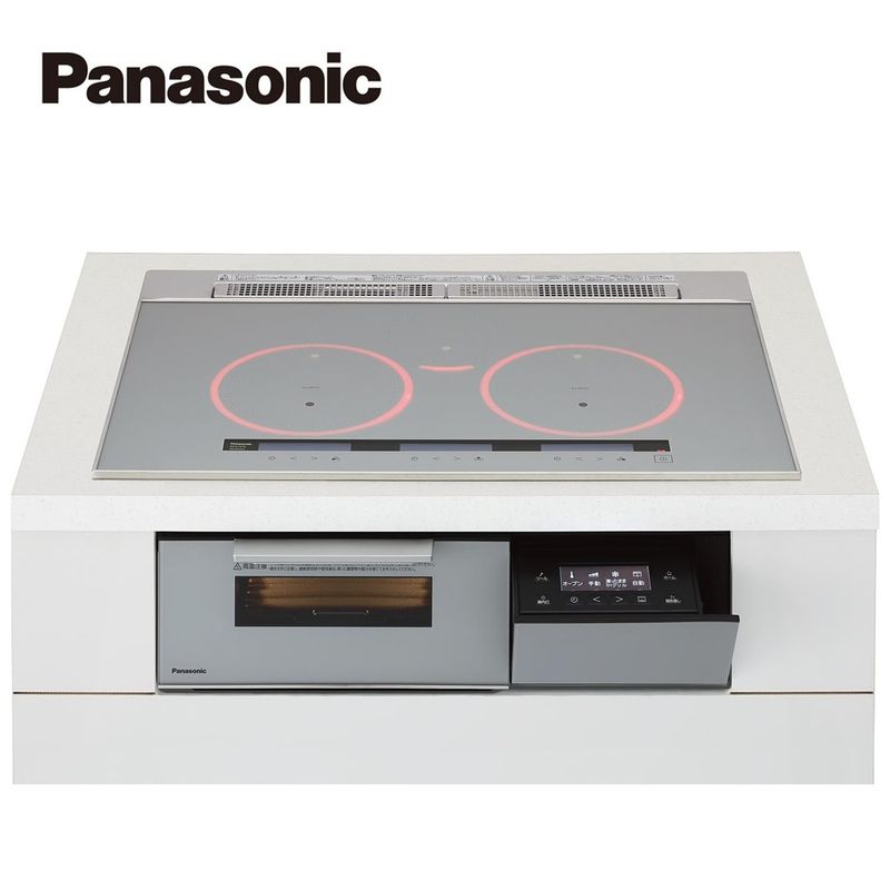 【KZ-A1V6S】パナソニック IHクッキングヒーター ＜Aシリーズ＞ ビルトイン型 3口IH ダブルオールメタル対応 幅60cm（色：シルバー） 