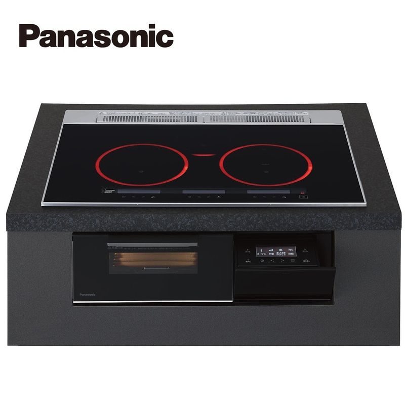 【KZ-A1M6K】パナソニック IHクッキングヒーター ＜Aシリーズ＞ ビルトイン型 3口IH シングルオールメタル対応 幅60cm（色：ジェットブラック） 