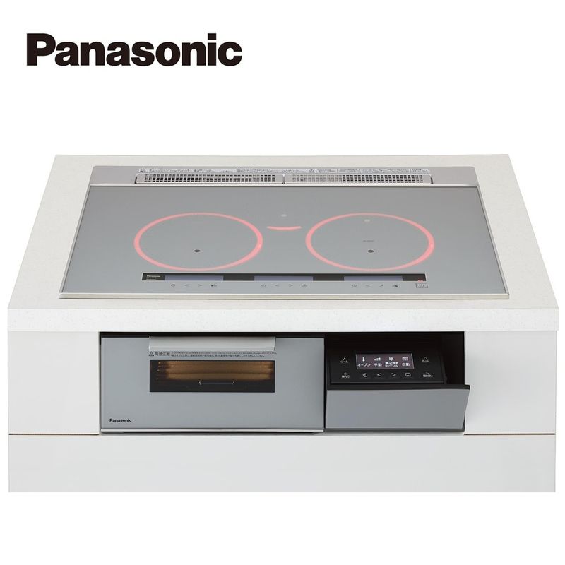 【KZ-A1M6S】パナソニック IHクッキングヒーター ＜Aシリーズ＞ ビルトイン型 3口IH シングルオールメタル対応 幅60cm（色：シルバー） 