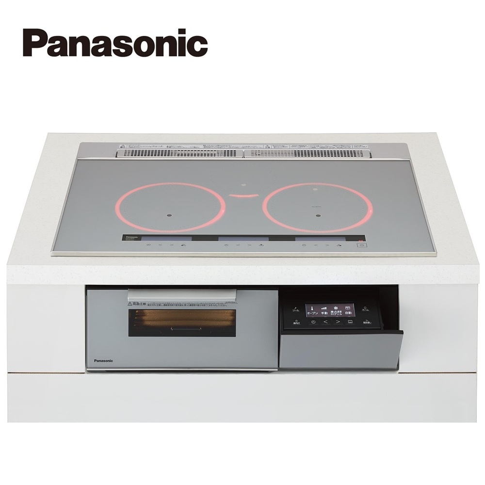 【KZ-A1M6S】パナソニック IHクッキングヒーター ＜Aシリーズ＞ ビルトイン型 3口IH シングルオールメタル対応 幅60cm（色：シルバー） 