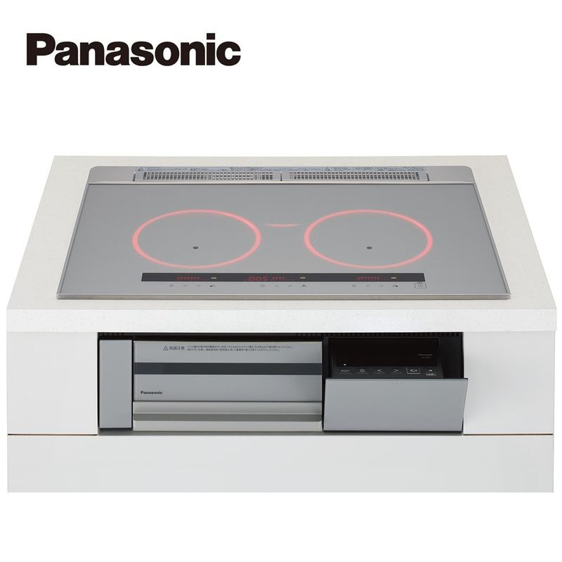 【KZ-C37S】パナソニック IHクッキングヒーター ＜Cシリーズ＞ ビルトイン型 3口IH 鉄・ステンレス対応 幅75cm（色：シルバー） 