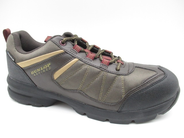 ダンロップ リファインド DU6009WP 幅広【4E】 防水 ダークブラウン