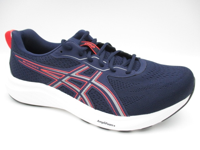 ASICS アシックス　GEL-CONTEND 9 406　ネイビー/レッド　エクストラワイド