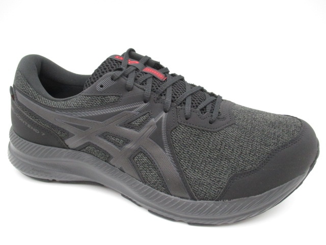 ASICS アシックス　GEL-CONTEND7 WP 001　ブラック/ブラック　エクストラワイド