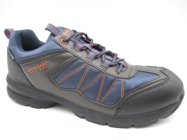 ダンロップ リファインド DU6009WP 幅広【4E】 防水 ネイビー