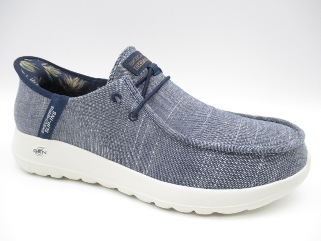 スケッチャーズ SLIP-INS GO WALK MAX-WITH EASE 216681-NVY