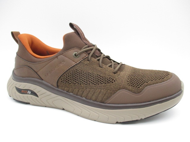 スケッチャーズ SLIP-INS Relaxed Fit Arch-Fit CROSSER-EMERIC 205340-BRN