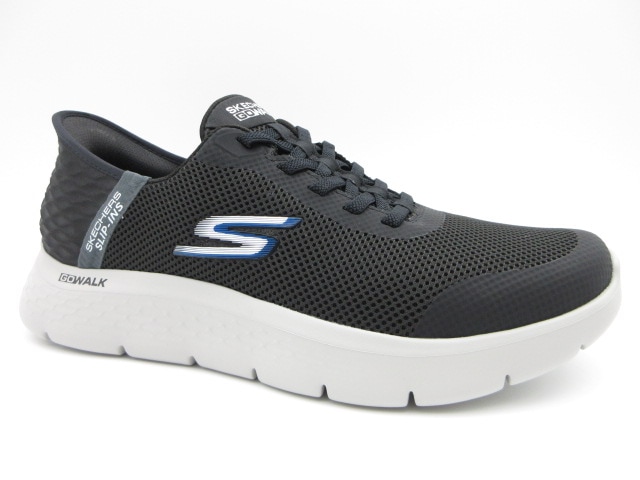 スケッチャーズ Slip-ins GO WALK FLEX-HANDS UP ワイドフィット(4E相当) 216324WW-BKGY