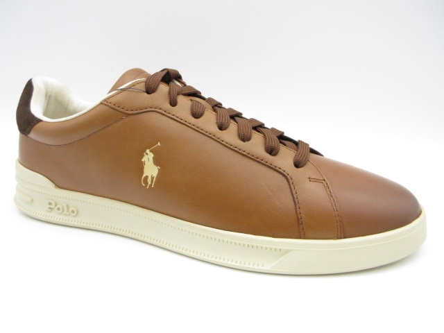 POLO　RALPH LAUREN HERITAGE COURTⅡ-LEATHER TAN/ECRU PP