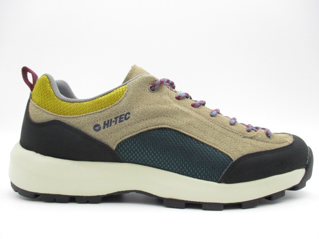 ハイテック AORAKI　Ⅱ WP HK045　ベージュ/グリーン/イエロー