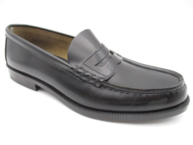 HARUTA 906 (3E) ブラック 本革製