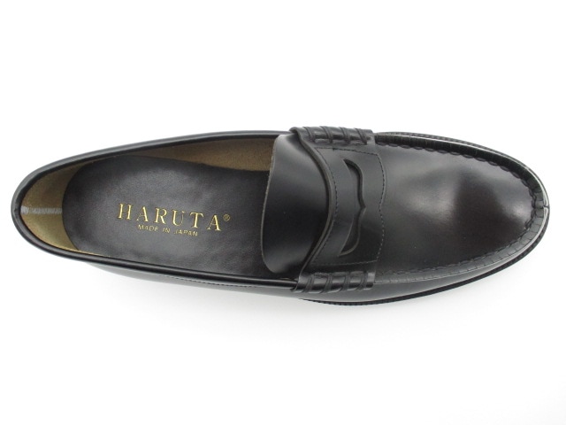 HARUTA 906 (3E) ブラック 本革製