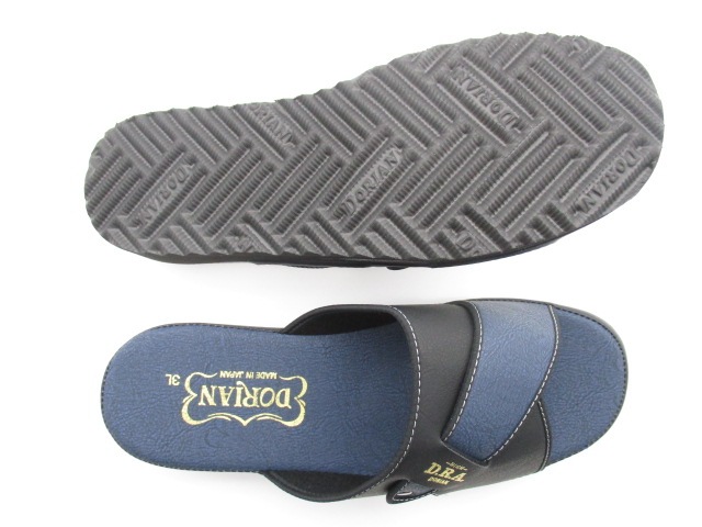 超軽量スポンジ底サンダル 3L ネイビー