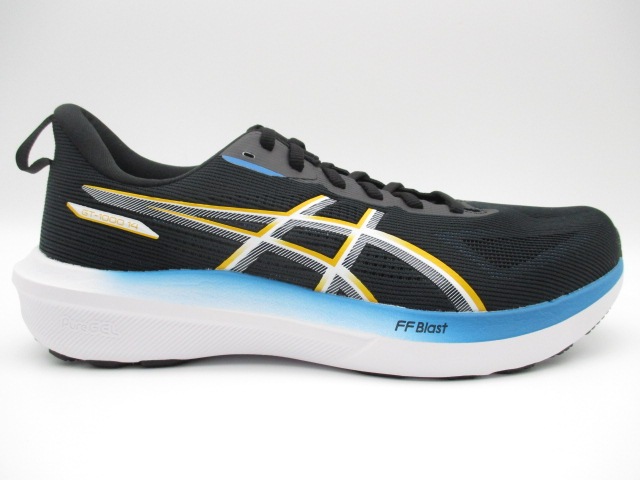 ASICS アシックス　GT-1000 14 004　ブラック/ゴールド/ブルー　エクストラワイド