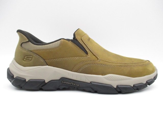 スケッチャーズ SLIP-INS RelaxedFit: Santoro-Archaic 205680-DSRT (幅広4E相当)
