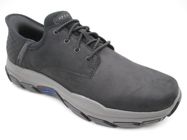 スケッチャーズ SLIP-INS Respected-Garville 205201-BLK 