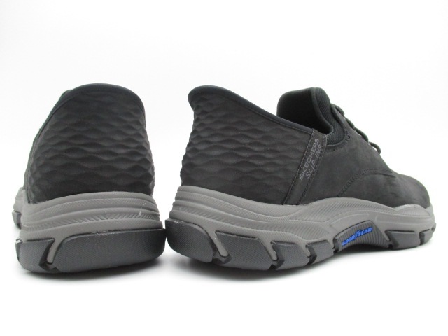 スケッチャーズ SLIP-INS Respected-Garville 205201-BLK 