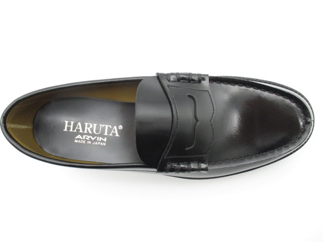 HARUTA 6560  (幅広4E) ブラック （28.5-30.0ｃｍ）