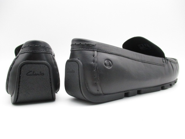 クラークス CORSLEY PLAIN 882J BLACK|クラークス|男の大きい靴専門店