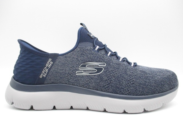 スケッチャーズ Slip-ins SUMMITS-KEY PACE　ワイドフィット(4E相当)　232469W-NVY