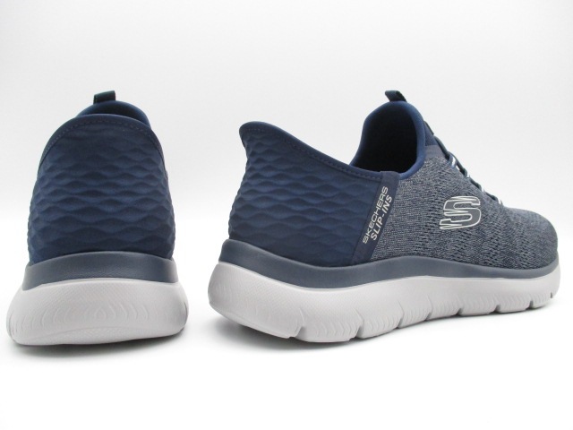スケッチャーズ Slip-ins SUMMITS-KEY PACE　ワイドフィット(4E相当)　232469W-NVY