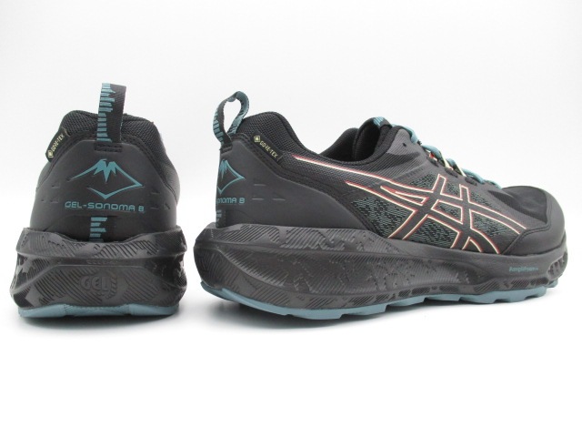 ASICS アシックス GEL-SONOMA8 GTX 004 ブラック/ブルー/レッド