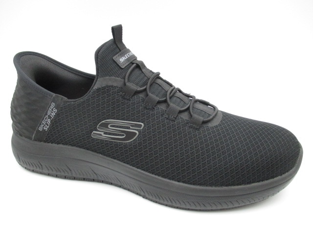 スケッチャーズ Slip-ins WORK SUMMITS COLSIN　ワイドフィット(4E相当)　200205W-BBK