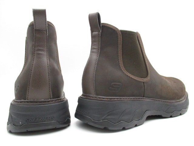 スケッチャーズ RELAXED FIT:Lockett-Heath 205332-DKBR